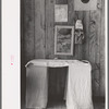 Furniture in child's bedroom, Chicot Farms, Arkansas