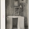 Furniture in child's bedroom, Chicot Farms, Arkansas