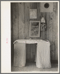 Furniture in child's bedroom, Chicot Farms, Arkansas