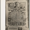 Poster in farmhome, Transylvania Project, Louisiana