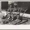 Middle busters and plow, Eudora, Arkansas