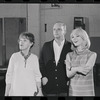 Lotte Lenya, Harold Prince and Jill Haworth in rehearsal for the stage production Cabaret