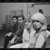 Bert Convy, Jack Gilford, Lotte Lenya and Jill Haworth in rehearsal for the stage production Cabaret