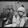 Bert Convy, Jack Gilford, Lotte Lenya and Jill Haworth in rehearsal for the stage production Cabaret