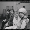 Bert Convy, Jack Gilford, Lotte Lenya and Jill Haworth in rehearsal for the stage production Cabaret