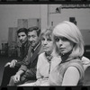 Bert Convy, Jack Gilford, Lotte Lenya and Jill Haworth in rehearsal for the stage production Cabaret