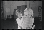 Lotte Lenya and Jill Haworth in rehearsal for the stage production Cabaret