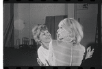 Lotte Lenya and Jill Haworth in rehearsal for the stage production Cabaret