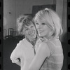 Lotte Lenya and Jill Haworth in rehearsal for the stage production Cabaret