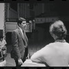 Peg Murray, Bert Convy and Lotte Lenya in rehearsal for the stage production Cabaret