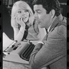 Jill Haworth and Bert Convy in rehearsal for the stage production Cabaret