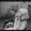 Bert Convy, Jack Gilford, Lotte Lenya and Jill Haworth in rehearsal for the stage production Cabaret
