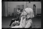 Bert Convy, Jack Gilford, Lotte Lenya and Jill Haworth in rehearsal for the stage production Cabaret