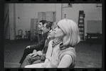 Bert Convy, Jack Gilford, Lotte Lenya and Jill Haworth in rehearsal for the stage production Cabaret