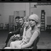 Bert Convy, Jack Gilford, Lotte Lenya and Jill Haworth in rehearsal for the stage production Cabaret