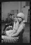 Bert Convy, Jack Gilford, Lotte Lenya and Jill Haworth in rehearsal for the stage production Cabaret