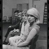Bert Convy, Jack Gilford, Lotte Lenya and Jill Haworth in rehearsal for the stage production Cabaret