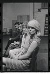 Bert Convy, Jack Gilford, Lotte Lenya and Jill Haworth in rehearsal for the stage production Cabaret