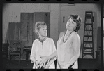 Lotte Lenya and Peg Murray in rehearsal for the stage production Cabaret