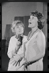 Lotte Lenya and Peg Murray in rehearsal for the stage production Cabaret