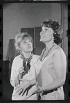 Lotte Lenya and Peg Murray in rehearsal for the stage production Cabaret