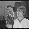 Jack Gilford and Lotte Lenya in rehearsal for the stage production Cabaret