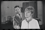 Jack Gilford and Lotte Lenya in rehearsal for the stage production Cabaret