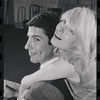 Bert Convy and Jill Haworth in rehearsal for the stage production Cabaret