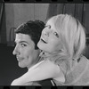 Bert Convy and Jill Haworth in rehearsal for the stage production Cabaret