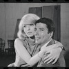 Jill Haworth and Bert Convy in rehearsal for the stage production Cabaret