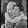 Jill Haworth and Bert Convy in rehearsal for the stage production Cabaret