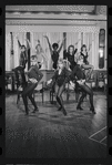 Dancers in rehearsal for the stage production Cabaret