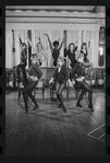 Dancers in rehearsal for the stage production Cabaret