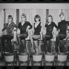 Dancers in rehearsal for the stage production Cabaret
