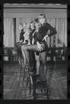 Dancers in rehearsal for the stage production Cabaret