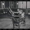 Dancers in rehearsal for the stage production Cabaret