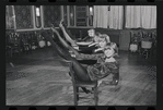 Dancers in rehearsal for the stage production Cabaret