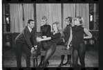 Ronald Field and dancers in rehearsal for the stage production Cabaret