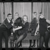 Ronald Field and dancers in rehearsal for the stage production Cabaret