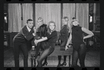 Ronald Field and dancers in rehearsal for the stage production Cabaret