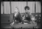 Dancers in rehearsal for the stage production Cabaret