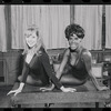 Dancers in rehearsal for the stage production Cabaret