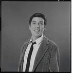 Bert Convy in rehearsal for the stage production Cabaret