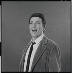 Bert Convy in rehearsal for the stage production Cabaret