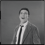 Bert Convy in rehearsal for the stage production Cabaret