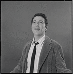 Bert Convy in rehearsal for the stage production Cabaret