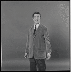 Bert Convy in rehearsal for the stage production Cabaret