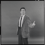 Bert Convy in rehearsal for the stage production Cabaret