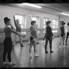 Dancers in rehearsal for the stage production Flora, the Red Menace