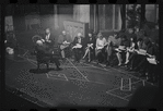 Flora, the Red Menace, rehearsal
